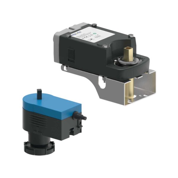 Actuators for control ball valves