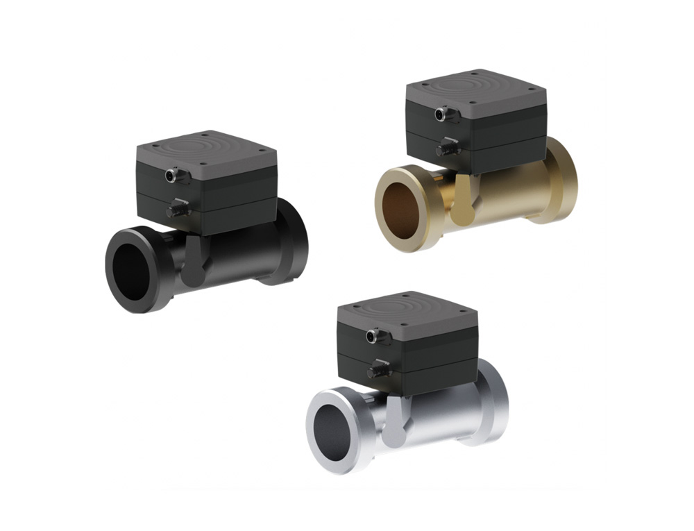 Water volume flow sensors